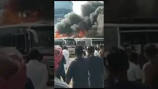 @Ranchi bus stand Mein Aag Laga hua hai#youtubeshorts #video #