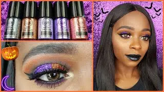 JCat Rockin The Night Glitter Haul &bull; Easy Glitter Eyeshadow Tutorial &bull; Halloween Makeup 2021