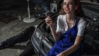 Сериал  Замена шкворня 4х4 Газель. Self Auto repairing. Disassemble steering pin mehanism