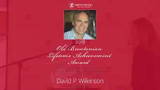 2018 Lifetime Achievement Award