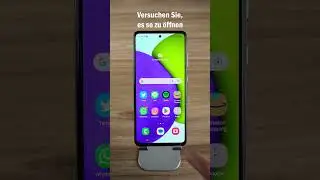&Ouml;ffnen der Status- und Zugriffsleiste SCHNELLER [SAMSUNG] #androidtricks #shorts