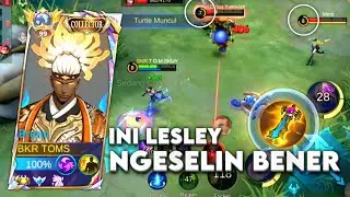 Bruno vs Lesley Gold Lane Build! The Most Annoying MM | MLBB