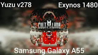 Cult of the lamb no Yuzu v278 / Exynos 1480 / Samsung Galaxy A55