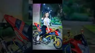 Cewek Vixion jari jari