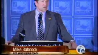 Wings Visit Economic Club