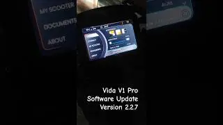 #Vida #Software Update Version 2.2.7 Vida V1 Pro #electricscooter #software Through Mobile...####
