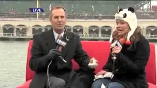 Reporter Gets Pooped on by Birds