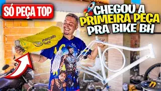 COMPREI A PRIMEIRA PEÇA PRA NOSSA BIKE BARRA FORTE ESTILO BH🚀 CHEGOU