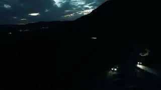 Angeles Crest Hwy | 4k Night Drone Footage