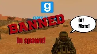 Gmod Military RP - Banned in Spawn for Singing & Trolling