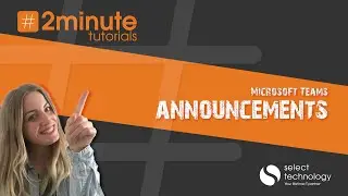 Microsoft Teams: Announcements