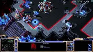 2 base all in Protoss can they hold!!  platinum league 1v1 PVZ