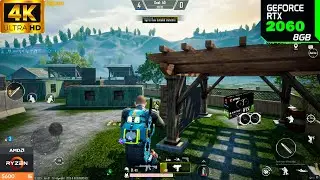 Easy HDR 4K 60FPS PUBG MOBILE on TDM EMULATOR with AMD RYZEN5 5600 & RTX2060S - My Experience!