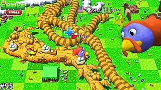 Snake Rivals GAMEPLAY | TURKEY SNAKE | 25k SCORE | Glitch At The End.