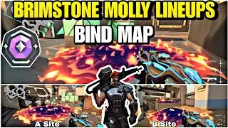 Brimstone Lineups Bind Map (2024) - New Bind Brimstone Post Plant Lineups | Valorant Tips & Tricks
