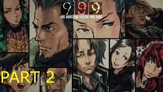 Zero Escape 999 - Casual Playthrough - Part 2