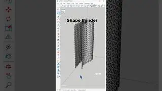 How to make a curved surface in SketchUp?!Hera is the tutorial by the help of Shape Bender plugin.