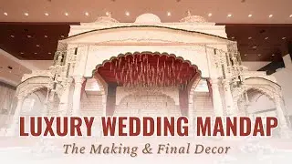 Sanchitha & Anirudh Wedding Mandap Design |  Luxury Wedding Decor Bangalore