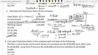 PROPRIETARY RATIO