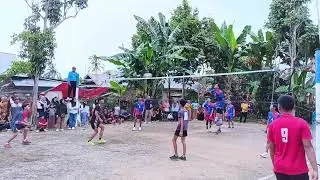Turnamen Bola Voli Benteng Gawe Cup 1, Semifinal Rajawali Volley VS Lebani (Putra) - set 1