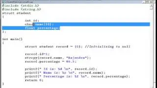 C Tutorial 29: Structure in C Programming