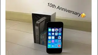 iPhone 4 unboxing (10 years old)