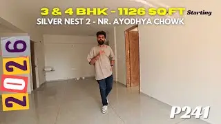 3 & 4BHK || LUXURY LIVING || SILVER NEST 2 || AYODHYA CHOWK || NR. MADHAPAR CIRCLE || RAJKOT