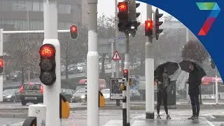 Verkeerslichten Quackplein hebben tijdelijk nieuwe kleur