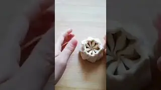 Dough Part 30 Beautiful Flower with #dough #art #DoughBank🦚 #clay #kids #steambun #shorts