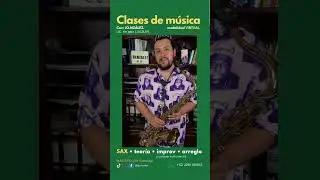 Clases de sax! 🎷