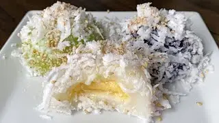 Masarap at Malambot na PALITAW with Yema
