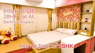 Home tour of 2BHK Modern Affordable Flat in Bachraj Lifespace,Virar | Happy Interio by Reshma Giri