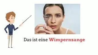 Kosmetiks, Cosmetics, learn German, Deutsch lernen