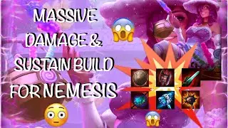 SO MUCH DAMAGE & SUSTAIN - SMITE NEMESIS GAMEPLAY [ARENA]