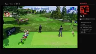 Everybody's Golf PS4 live broadcast - Urthpainter