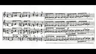 Ben Johnston: String Quartet No. 9 (1987) [Score Video]