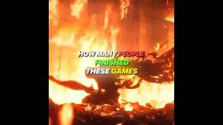 HOW MANY PEOPLE FINISHED THESE GAMES #gaming #games #ps5 #ps4  #editing #shorts