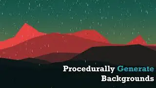 2D Procedural Background Generator Demo