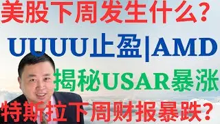 美股1118|美股下周发生什么?止盈UUUU,揭秘开仓USAR即暴涨,精准预判AMD暴涨,特斯拉下周财报暴跌? #UUUU #USAR #AMD #TSLA #美股分析 #drmikeinvest