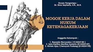 MOGOK KERJA DALAM HUKUM KETENAGAKERJAAN
