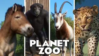 The 135 ANIMALS in Planet Zoo when DLC Conservation Pack 2022 was Released