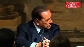 Berlusconi torna in Senato: 