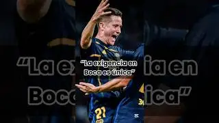 &ldquo;LA EXIGENCIA EN BOCA ES &Uacute;NICA&rdquo; - Ander Herrera sobre lo que representa jugar en Boca.