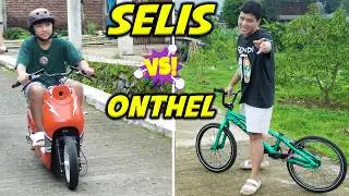 SEPEDA ONTHEL VS SELIS!! DITDIM COBA ONTHEL DAN SELIS, MENANG MANA YA??🤔🤔