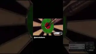 Gary Anderson Hits 3 Bullseyes Against Littler! 🎯🔥 Best Darts Moment of 2024! #Darts #bullseye