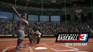 Super Mega Baseball 3 - Launch Day Dev Stream