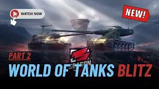 World of Tanks Blitz / A Very Sweaty Rink  X-level / Part 2 Watche me!!!