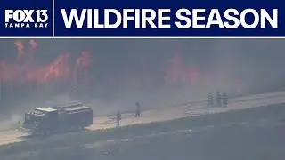 Florida&rsquo;s wildfire fire season heats up