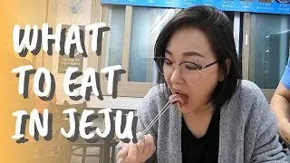 FOODS YOU CAN ONLY FIND IN JEJU | street food, seafood, pork