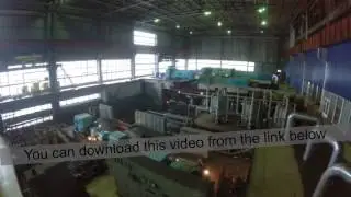 Piping and equipment inside power plant